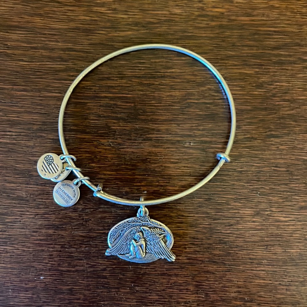 Silver Alex Ani bracelet